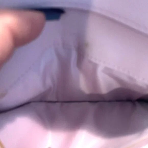 Coach Signature Checkbook Cover Tan & Bronze Pink Interior - Picture 7 of 7